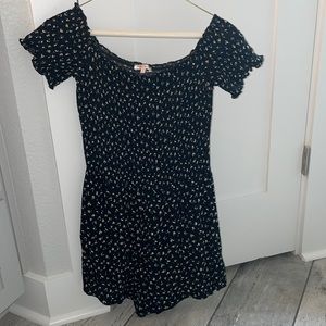 Floral Romper - Size Medium (Black)